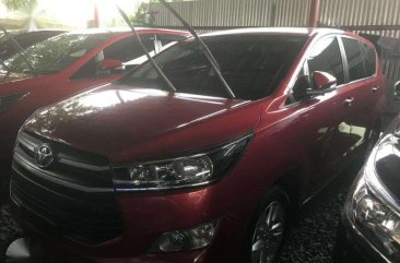 2016 Toyota Innova 2800E Manual Red DIESEL