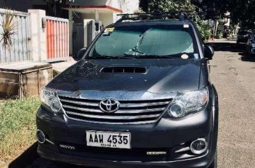 2014 Toyota Fortuner 2.5G 4x2 Manual Gray Metallic