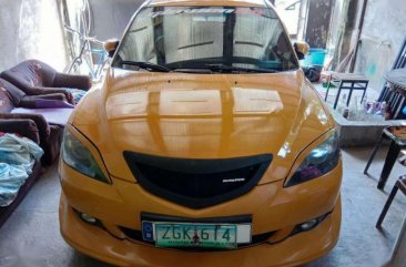 Mazda 3 2007 1.6S Automatic Yellow For Sale 