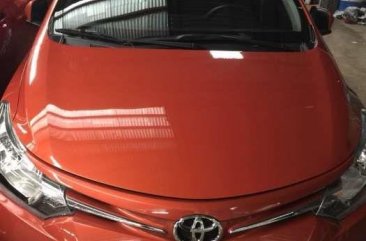 2017 TOYOTA Vios E automatic orange GRAB READY