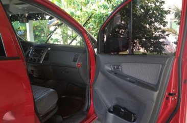 Red Toyota Innova 2.5E AT FOR SALE