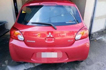 Mitsubishi Mirage 2015 Red For Sale 