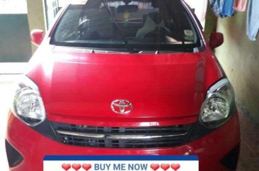 Toyota Wigo 2016 Red HB For Sale 