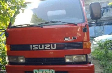 Isuzu Elf Dumptruck 10ft Red For Sale 