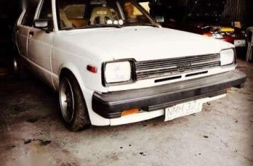 Toyota Starlet 1981 model old but Gold