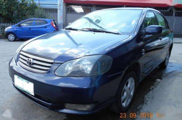 2002 Toyota Altis all power MT 