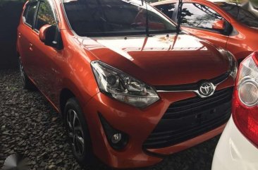 2018 TOYOTA Wigo 10 G Manual Orange Thermalyte