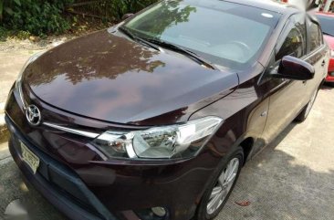 2017 Toyota Vios 1.3E automatic blackish red