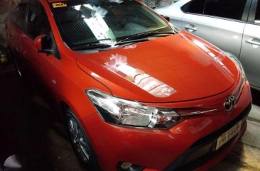 2017 Toyota Vios 1.3E automatic ORANGE GRAB READY