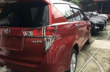 2016 Toyota Innova 2.8E Manual transmission