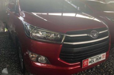 2017 Toyota Innova 2.8 E Manual Red Mica