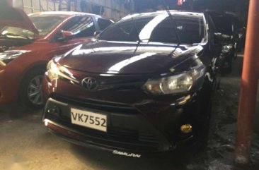 2017 TOYOTA Vios 13 E Manual Balckish Red