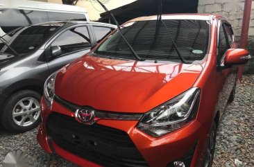 2018 Toyota Wigo 1000G VVTI Manual Trans Orange