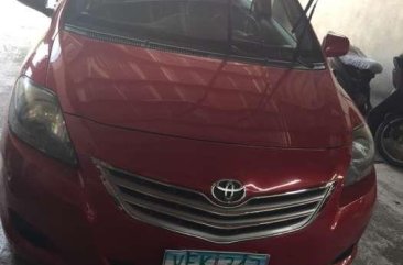 2012 TOYOTA Vios E manual red FOR SALE