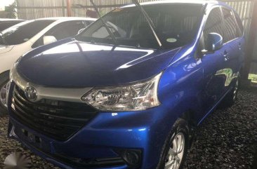 2017 Toyota Avanza 1.3 E Automatic Blue Metallic