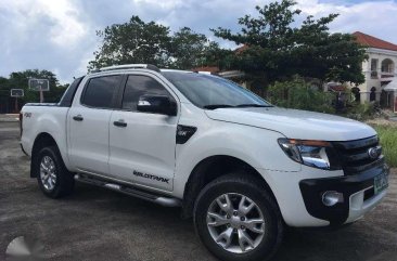 White Ford Ranger 2013 Wildtrack 4x4 2.2L Diesel Automatic