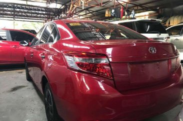 GRAB REGISTERED 2017 Toyota Vios 1.3J Manual Red Color