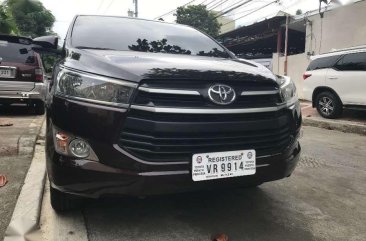 2017 Toyota Innova 2800E Automatic Trans Blackish Red