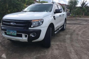 White Ford Ranger 2013 Wildtrack 4x4 2.2L Diesel Automatic