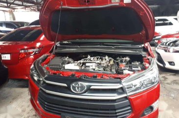 Toyota Innova J 2017 Lucky red -1st Owned