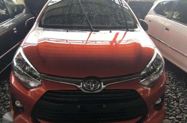 2017 Toyota Wigo 1.0 G Automatic Orange FOR SALE