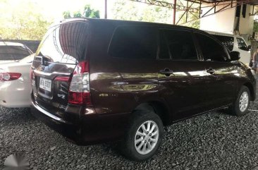 2015 Toyota Innova 2500E Manual Brown Color