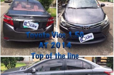 Toyota Vios 1.5G AT 2014 Top of the line