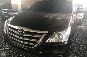 2015 Toyota Innova 2.5 E Manual Choco Brown