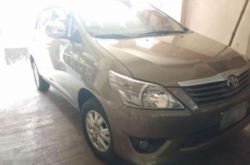 Toyota Innova E 2013 95km Manual transmission