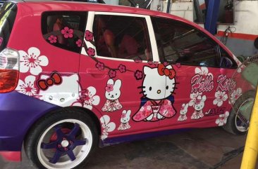 Hello kitty car HONDA JAZZ