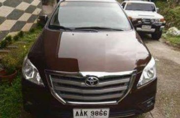 Toyota Innova 2.5G 2014 FOR SALE