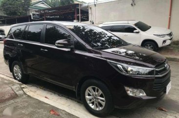 2017 Toyota Innova 2.8E Diesel Automatic Blackish Red