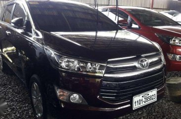 2017 Toyota Innova 2.8G Manual Diesel Blackish Red Mica 