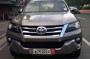 TOYOTA Fortuner G 2016 diesel manual