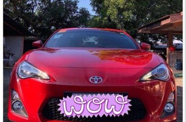 For sale!!! Toyota 86 2014 model M/T