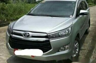 Toyota Innova 2017 Diesel Manual Silver