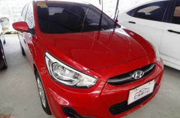 Hyundai Accent 2016 Gasoline Manual Red