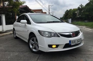 Honda Civic 2009 Gasoline Automatic White