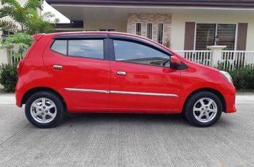 Toyota Wigo 2015 Gasoline Automatic Red