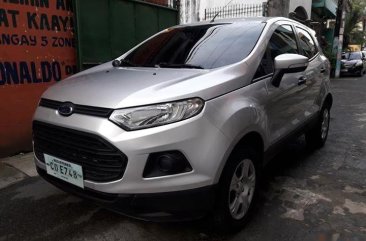 Ford Ecosport 2017 Gasoline Manual Silver