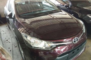 2017 Toyota Vios 13E automatic blackish red grab ready