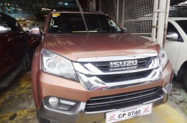Isuzu Mu-X 2016 Diesel Automatic Bronze