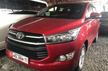 2016 Toyota Innova 2.8 E Manual Red MPV