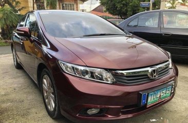 Honda Civic 2012 Gasoline Automatic Brown