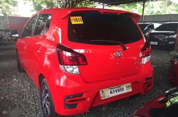 2018 TOYOTA Wigo 10 G Manual Red Edition