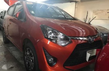 2017 Toyota Wigo 1.0G VVTI Manual Orange