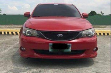 Subaru Impreza 2008 Gasoline Automatic Red