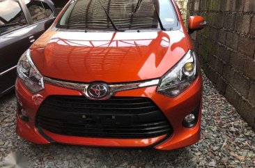 2017 Toyota Wigo 10 G Orange Automatic