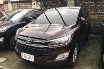 TOYOTA Innova 2.8 E 2017 Automatic B. Red