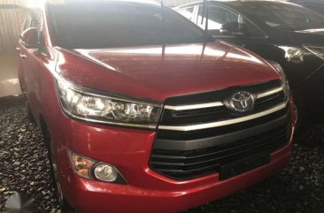 2017 Toyota Innova 2.8 E Manual Transmission RED